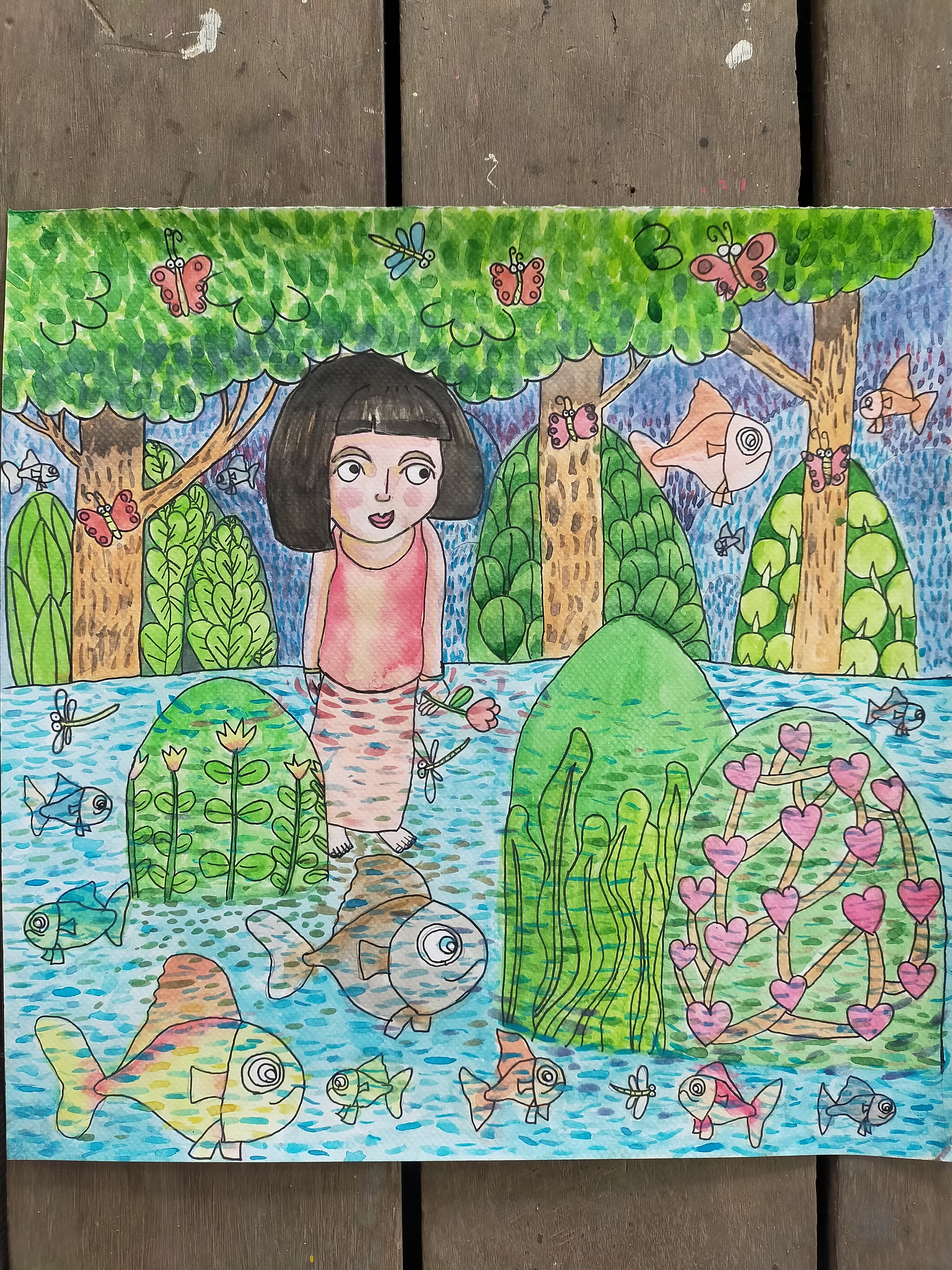 Drawing Competition on the theme Deforestation by Awesome Kids – Kids  Contests